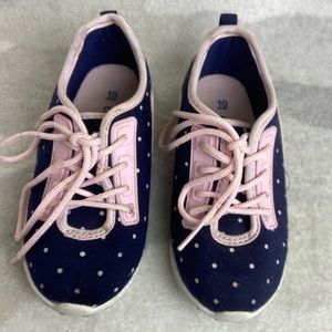 Carter's Polka Dot Shoes. Size 10